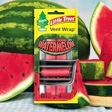 Little Trees Watermelon Vent Wrap Air Freshener 4 pack