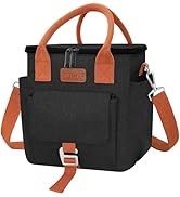 Joymee Insulated Lunch Bag for Women/Men, Waterproof Lunch Box for Office Work Picnic Beach, Reus...