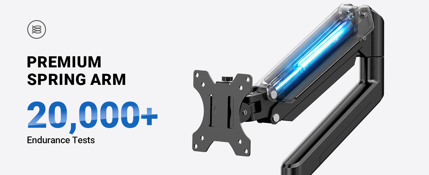 height adjustable monitor stand