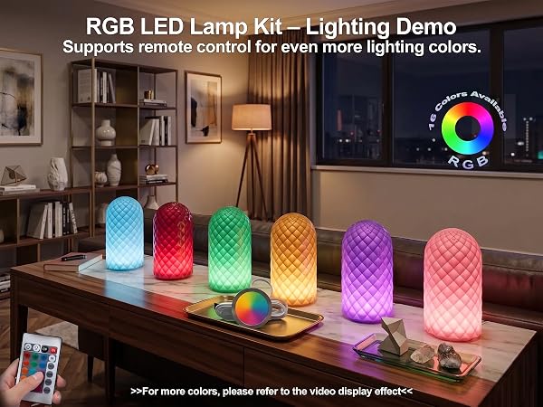 RGB LED Lamp Kit