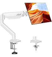 Single Monitor Arm Desk Mount Fits 13 to 32 inch Computer Screens, Holds 4.4 to 22lbs Display VES...