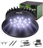 UVB Light for Reptiles, UVA UVB Reptile Light Fixture with Timer LED UVB Bulb for Bearded Dragon ...