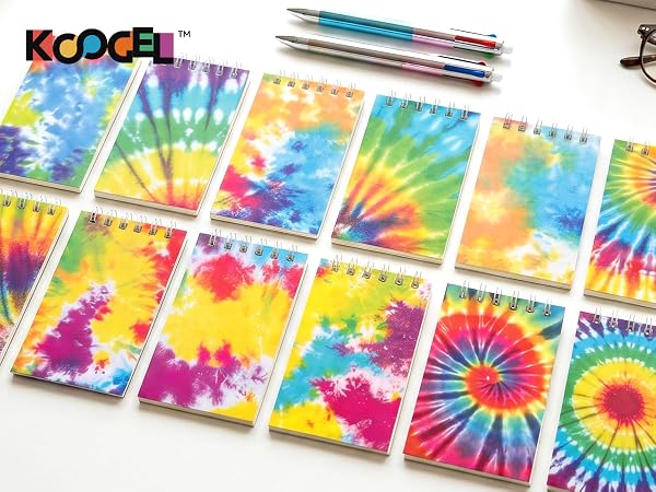 Mini Tie Dye Notepads