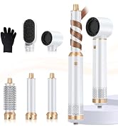 Blow Dryer Brush 5 in 1, Negative Ion Hair Dryer Brush Set Upgrade Hot Air Brush Air Styler Curli...