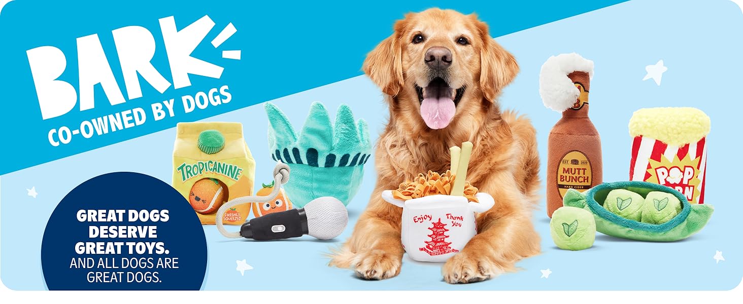BARK Plush Toys