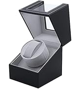 Mcbazel Single Watch Winder, Ultra Quiet Japanese Motor Automatic Watch Winder Box with Multiple ...
