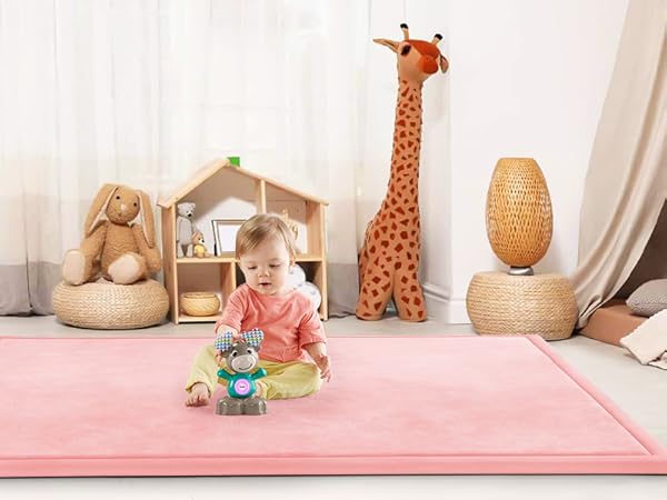 Soft baby play mat