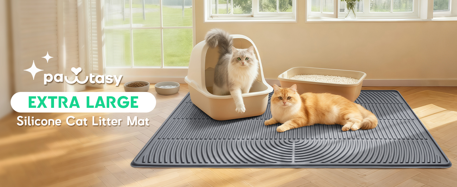 EXTRA LARGESilicone Cat Litter Mat