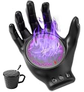 Devil's Hand Heating Mug Warmer & Mug Set - 3 Temp Settings & 8H Timer, Coffee Cup Warmer Plate f...