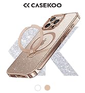 iphone 16 pro case with 360° stand glitter
