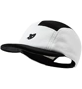 CLAPE Short Brim Baseball Cap, Winter Fleece Warm Unstructured 5 Panel Hat for Women Men Casual U...