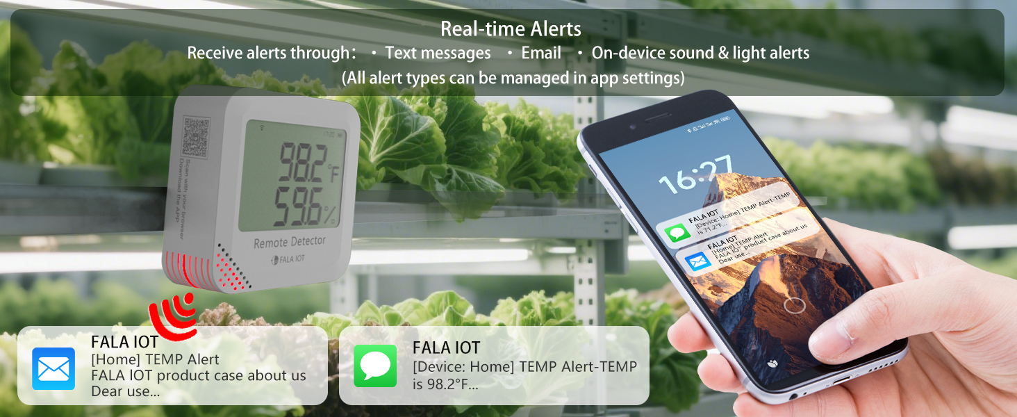 wifi temperature sensor alarm ways