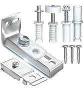 Bifold Door Hardware Repair Kit - 1 Pack Bi-fold Sliding Closet Doors Replacement Parts Include T...