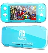 Protective Case for Nintendo Switch Lite, Durable Clear Cover for Nintendo Switch Lite Case with ...
