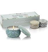3 Pack Scented Candles Gifts for Women, 2.5 oz Aromatherapy Candles for Home Scented, Portable Sm...