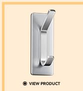 Auxmir Self Adhesive Hooks 15lbs Heavy Duty, 5 Pack Stainless Steel Wall Hooks for Coat Towel Rob...