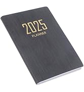 SHINEOFI 2025 Planner Notebook Mini Daily Schedule Notepad Mini Agenda Pocket Notepad Portable Ac...