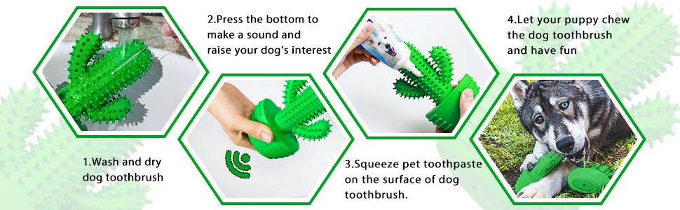 dog toothbrush toys