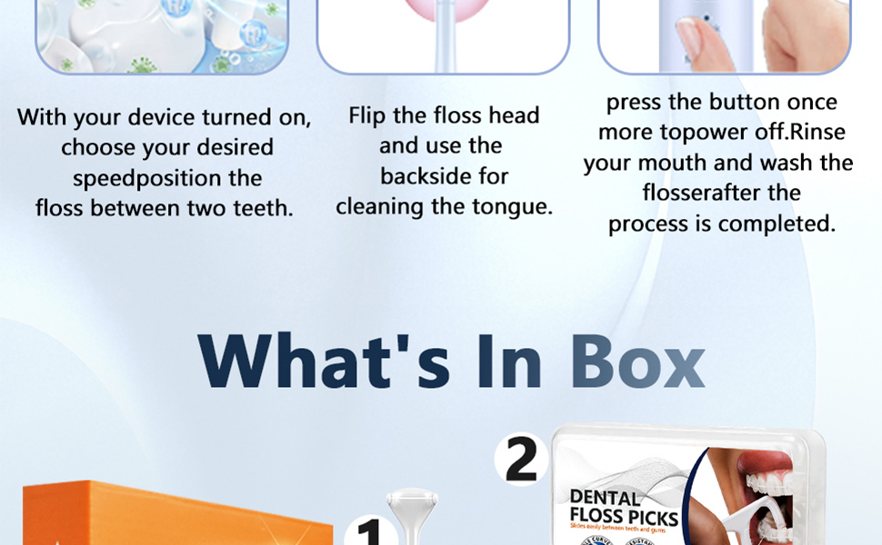 electric dental flossers for adults