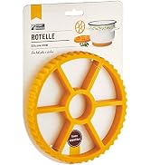 Fun Rotelle-Shaped Silicone Trivet/Hot Pads for Kitchen from a Series of Pasta-Inspired Kitchen G...