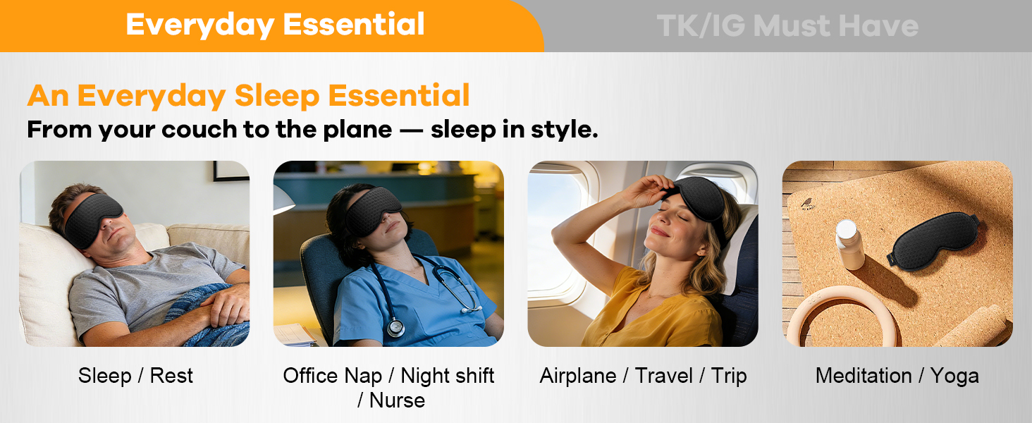 weighted sleep mask
