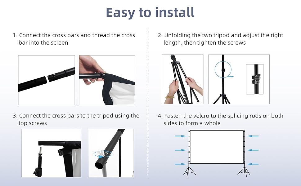 projector screen outdoor