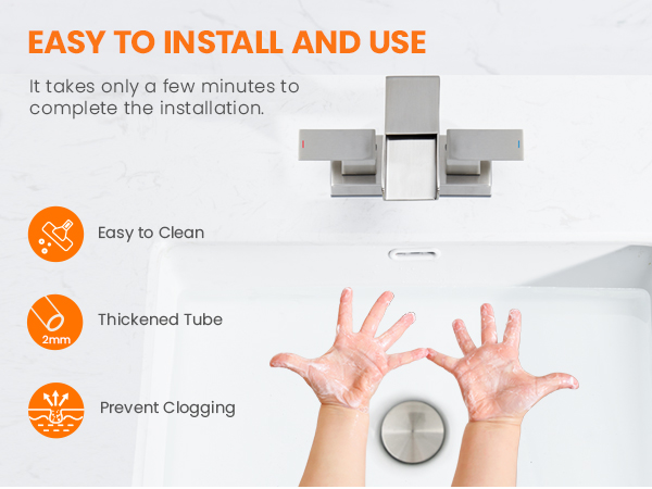 Bathroom sink drain