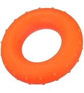 uxcell Hand Grip Strengthener, Silicone Rings Finger Forearms Exercises Grip Trainer for Rock Cli...