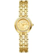 Avaner Women's Bracelet Wrist Watches: Gold Silver Stainless Steel Strap Rhinestones Analog Quart...