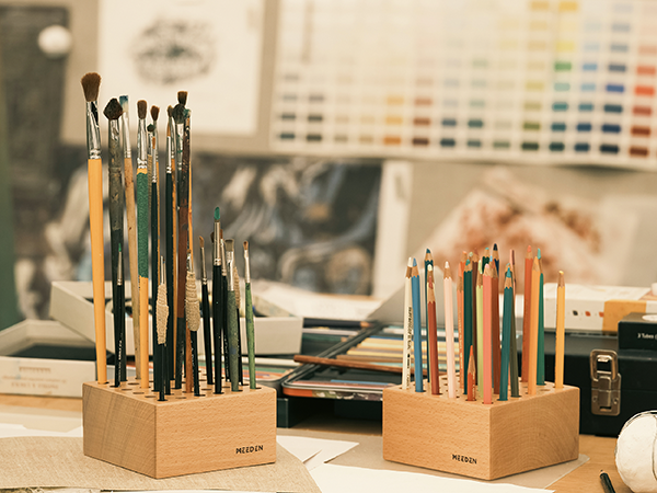 paint brush holder for artist pencil holder for desk paint brush holder paintbrush holder organizer