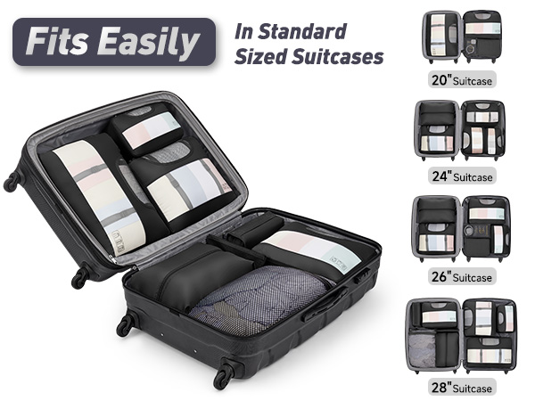 Fits easily in standard sized suitcases