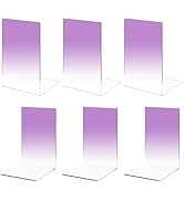 Honagu Book Ends, Acrylic Bookends, Clear Book Ends for Shelves,Desk Book Organizer, Book Holder ...