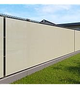 Windscreen4less Privacy Fence Screen Heavy Duty Windscreen Fencing Mesh Fabric Shade Net Cover wi...