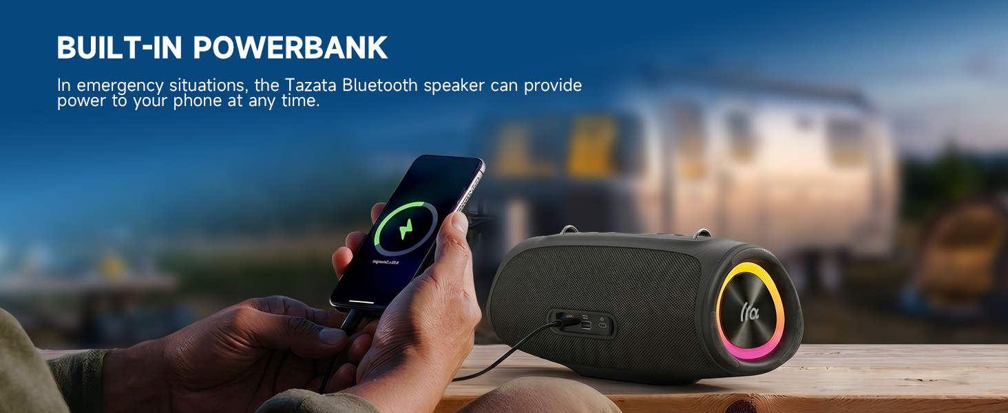 Built-in Powerbank