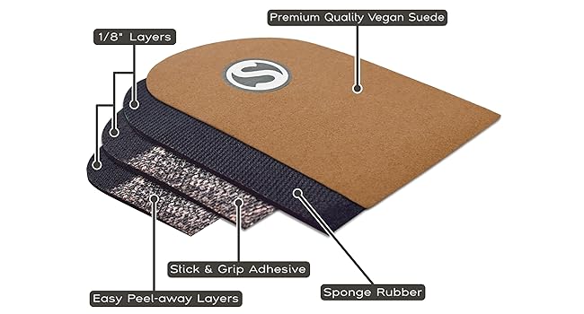 Adjust-a-heel Layers