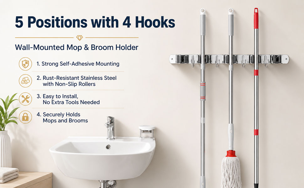 Broom holder