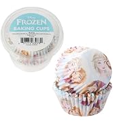 48 x Disney Frozen Baking Cups By DecoPac | Standard Size Cupcake Liners | Queen Elsa & Princess ...