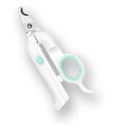 PAKEWAY Pet Nail Clipper for Dog Cat with LED & -U-V Light, Dog Claw Trimmer with Ultra Bright LE...