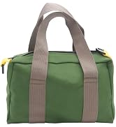BLIRITEL 12 Inch Wide Mouth Tool Bag, Heavy Duty Canvas Tool Storage Bag, Large Capacity Handbag,...