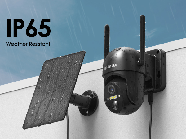 IP65 weather resistant outdoor camera