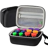 12 Slots Insulin Vial Holder, Insulin Organizer Bag for Diabetics Standard 1ml 3ml 5ml and 10ml Vial