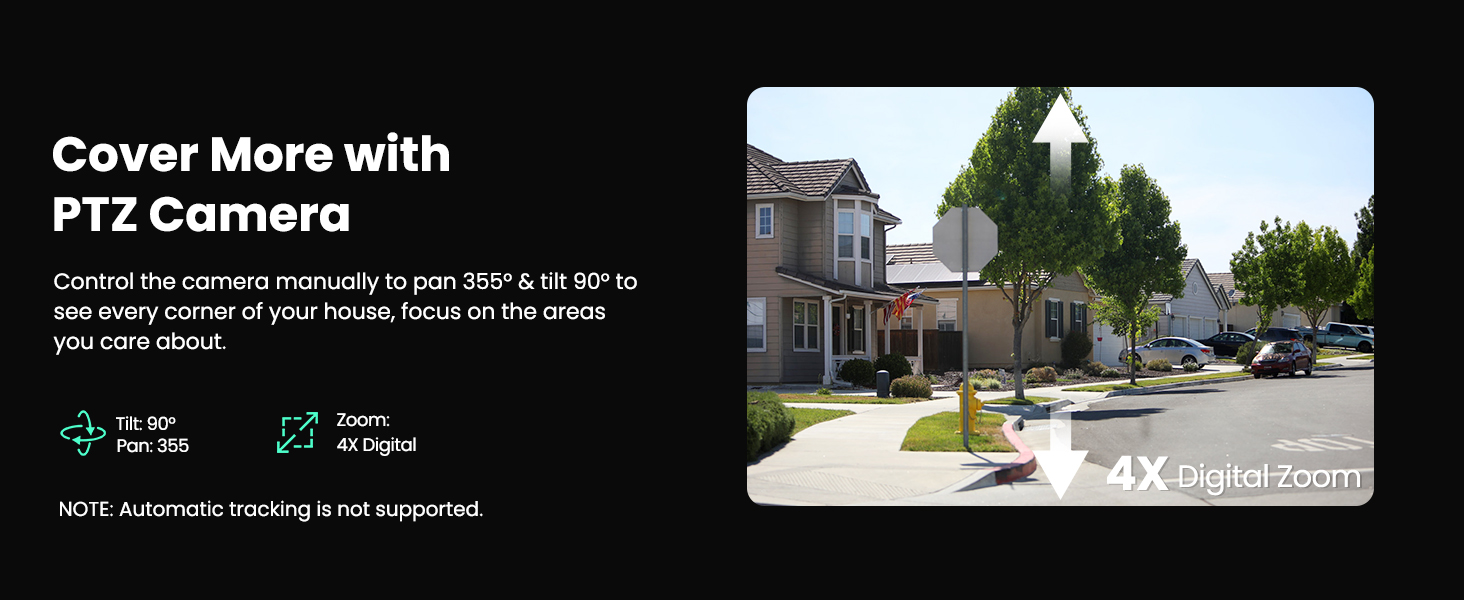 Pan Tilt 360°WiFi Camera