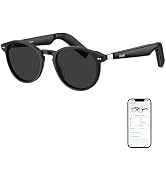 GetD 2026 AI Smart Acetate Glasses, Bluetooth Sunglasses with ChatGPT and 145-Language Real-time ...