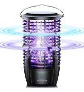 FOXLVDA Bug Zapper Outdoor & Indoor, Mosquito Zapper 2 in 1 Portable & Rechargeable Bug Zapper wi...