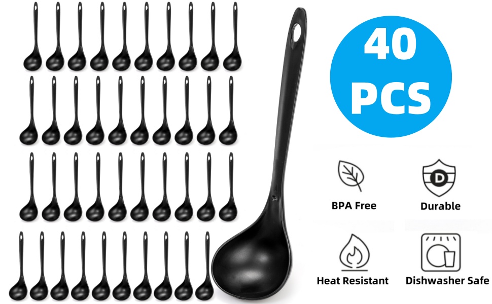 Ac-PlasticLadleSpoon-B-40P