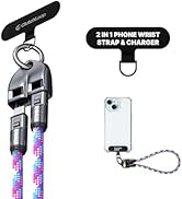 ClutchLoop Cell Phone Lanyard and USB C to USB C Charger for iPhone: Wrist Strap Most iPhone and ...