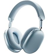 Picun F8 MAX2 ANC Bluetooth 6.0 Headphones with 3D Spatial Audio (Blue) | -52dB ANC, Bluetooth 6....