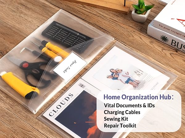 plastic folders