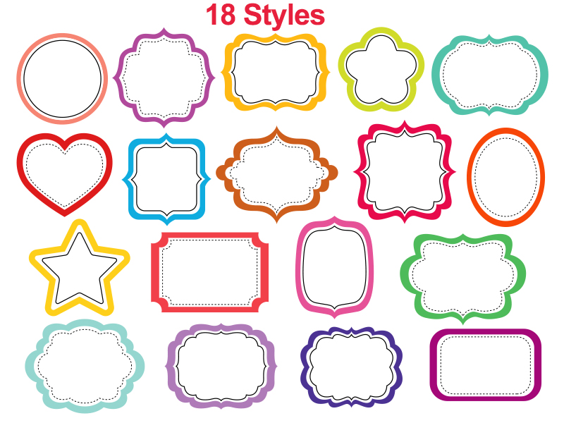 name tag sticker