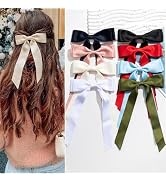 8 PCS Hair Bows for Women Girls,Bow-knot Hair Clips for Women Thick Hair & Thin Hair,Bow Clips fo...